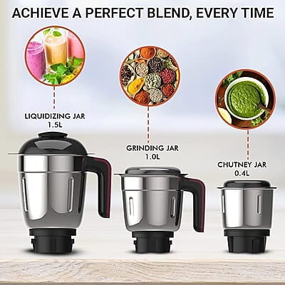 Crompton QUESTA Mixer Grinder 500 W