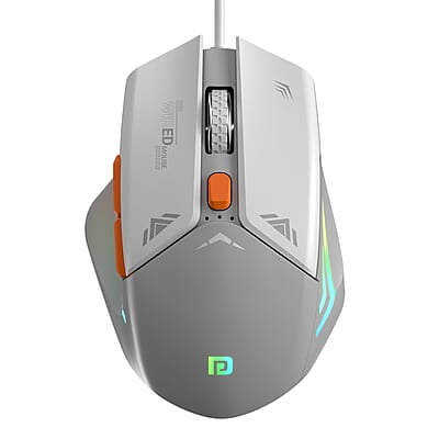 Portronics Vader Wired Gaming Mouse with 6 Buttons, Thumb Support, Adjustable DPI (6400 Max), RGB Light Effects, Ergonomic Design, 1.5 m Long USB Cable for Laptop & PC Portronics Vader Wired Gaming Mouse with 6 Buttons, Thumb Support, Adjustable DPI (6400 Max), RGB Light Effects, Ergonomic Design, 1.5 m Long USB Cable for Laptop & PC