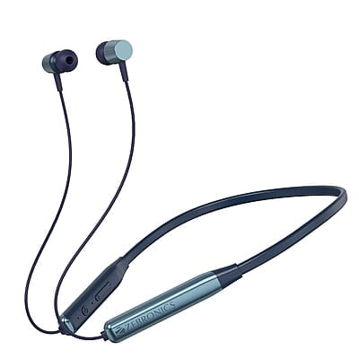 ZEBRONICS Zeb-Evolve BTv5.0, Voice Assistant, Rapid Charge, Dual Pairing, Call Function, Magnetic Earpiece Bluetooth Wireless in Ear Earphones with Mic ZEBRONICS Zeb-Evolve BTv5.0, Voice Assistant, Rapid Charge, Dual Pairing, Call Function, Magnetic Earpiece Bluetooth Wireless in Ear Earphones with Mic