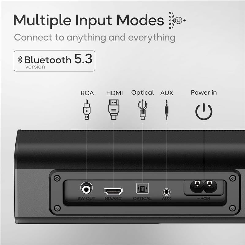 Boult Just Launched X120 2.1 Channel Bluetooth Soundbar with BoomX Subwoofer, 120-Watt