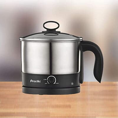 Preethi Armour Multi Utility EK708 1.2-Litre Electric Kettle Preethi Armour Multi Utility EK708 1.2-Litre Electric Kettle