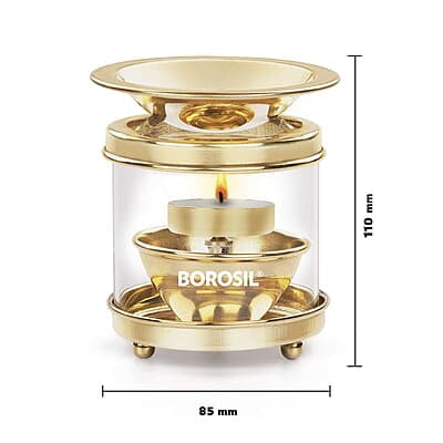 Borosil Medium Brass Diffuser Borosil Medium Brass Diffuser