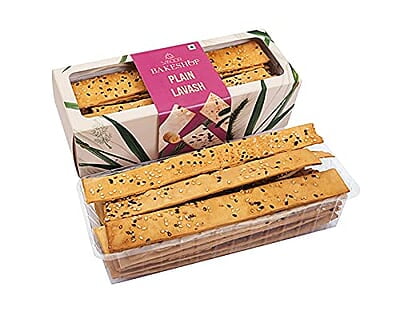 SMOOR Premium Gourmet Palak Lavash Bread 5x 100gm (Pack of 5)