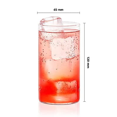 Borosil Vision Glass 350 ml Set of 6 pcs Transparent Drinking Glass |Borosilicate Glass Tumblers for Water, Cold Drinks, Juice | Flame Proof, Microwave & Dishwasher Safe | for Daily use & Gifting Borosil Vision Glass 350 ml Set of 6 pcs Transparent Drinking Glass |Borosilicate Glass Tumblers for Water, Cold Drinks, Juice | Flame Proof, Microwave & Dishwasher Safe | for Daily use & Gifting