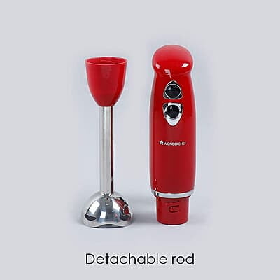 Wonderchef Crimson Edge 400 W Electric Hand Blender 2 Speed Selection