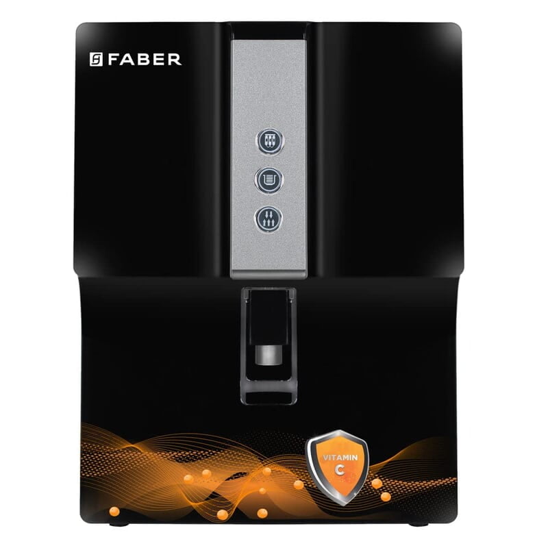 Faber C-Guard Plus (RO + UV + MAT + Vitamin C)  7L Storage 7 Stage Filtration Pre & Post Carbon Upto 2500 PPM TDS