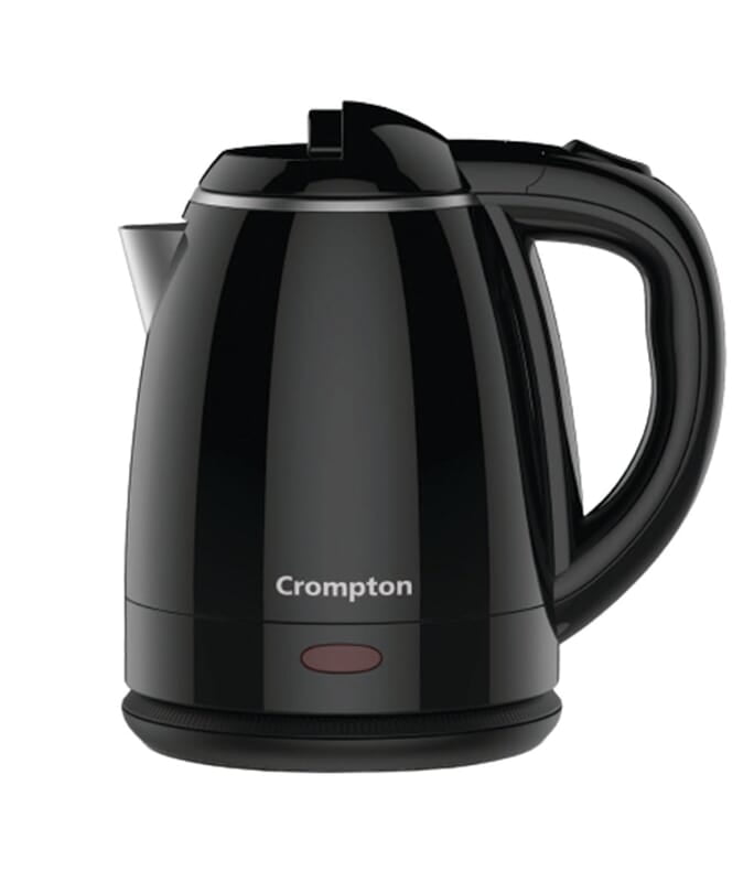 Crompton Activ Hot 1.5 litres Cool Touch Electric Kettle (Black), 1500 Watts Crompton Activ Hot 1.5 litres Cool Touch Electric Kettle (Black), 1500 Watts