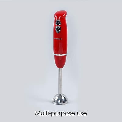 Wonderchef Crimson Edge 400 W Electric Hand Blender 2 Speed Selection