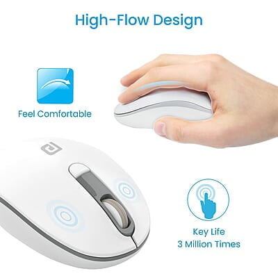 Portronics Toad 11 Wireless Mouse, 2.4 GHz Connectivity with USB Nano Dongle, Adjustable DPI Up To 1600, Ambidextrous for Laptop, MacBook, PC Portronics Toad 11 Wireless Mouse, 2.4 GHz Connectivity with USB Nano Dongle, Adjustable DPI Up To 1600, Ambidextrous for Laptop, MacBook, PC