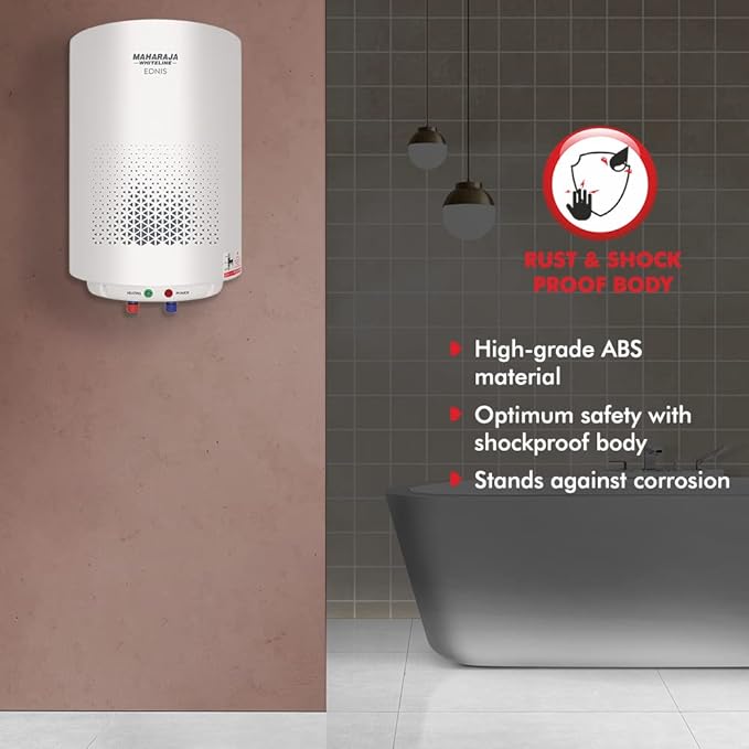 Maharaja Whiteline Ednis Neo Water Heater/Geyser, 25 Liters Maharaja Whiteline Ednis Neo Water Heater/Geyser, 25 Liters