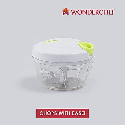 Wonderchef Classic String Vegetable Chopper & Whipper Vegetable Cutter 300 ml Wonderchef Classic String Vegetable Chopper & Whipper Vegetable Cutter 300 ml