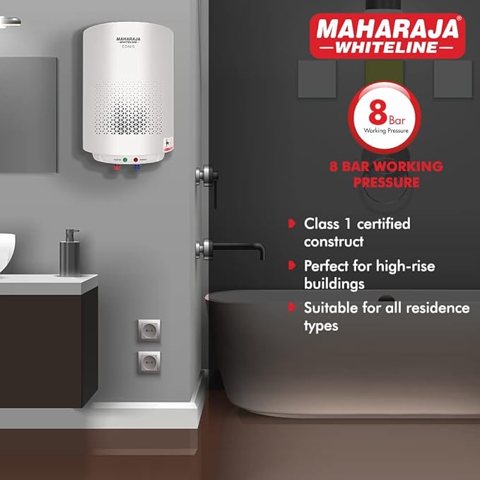 Maharaja Whiteline Ednis Neo Water Heater/Geyser, 25 Liters Maharaja Whiteline Ednis Neo Water Heater/Geyser, 25 Liters