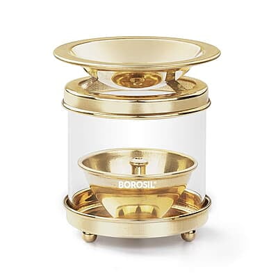 Borosil Medium Brass Diffuser Borosil Medium Brass Diffuser