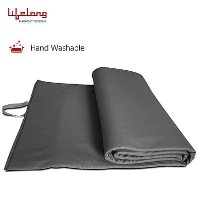 Lifelong LLYM14 10mm Extra Thick Yoga and Exercise Mat (Hand Washable & Anti Slip)