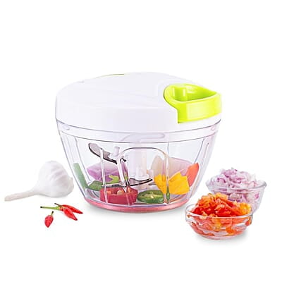 Wonderchef Classic String Vegetable Chopper & Whipper Vegetable Cutter 300 ml