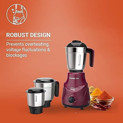 Crompton QUESTA Mixer Grinder 500 W