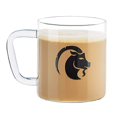 Borosil  Capricon Glass Mug - 1 Piece, Transparent, 305Ml