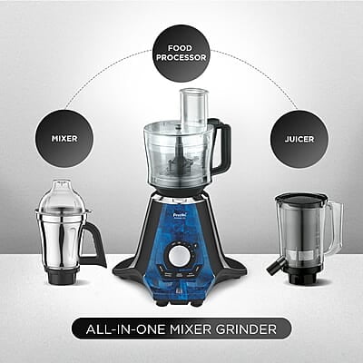 Preethi Zodiac 2.0 Mixer Grinder for Kitchen, 4 Jars 1000 Watt Mixie Preethi Zodiac 2.0 Mixer Grinder for Kitchen, 4 Jars 1000 Watt Mixie
