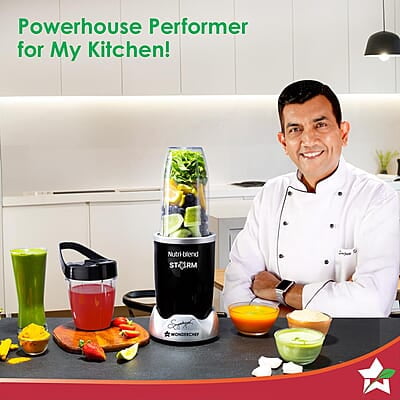 Wonderchef Nutri-blend Storm 1200W 22000 RPM Sharp 6-wing Stainless Steel Blade Wonderchef Nutri-blend Storm 1200W 22000 RPM Sharp 6-wing Stainless Steel Blade