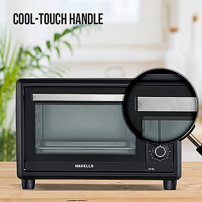 Havells OTG 16T BL - 16 Litre Toughened Double Glass Door 1200 Watt 6 Heating Modes Havells OTG 16T BL - 16 Litre Toughened Double Glass Door 1200 Watt 6 Heating Modes