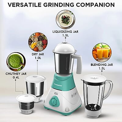 CROMPTON QUBE 3J 750W POWERTRON MOTOR MIXER GRINDER MOTOR VENT-X TECHNOLOGY CROMPTON QUBE 3J 750W POWERTRON MOTOR MIXER GRINDER MOTOR VENT-X TECHNOLOGY