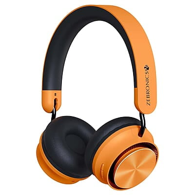 ZEBRONICS Zeb-Bang PRO Bluetooth v5.0 On Ear Headphone, 30H Backup, Foldable Design, Call Function, Voice Assistant Feature, Built-in Rechargeable Battery, Type C Charging, 40mm Driver and AUX. ZEBRONICS Zeb-Bang PRO Bluetooth v5.0 On Ear Headphone, 30H Backup, Foldable Design, Call Function, Voice Assistant Feature, Built-in Rechargeable Battery, Type C Charging, 40mm Driver and AUX.