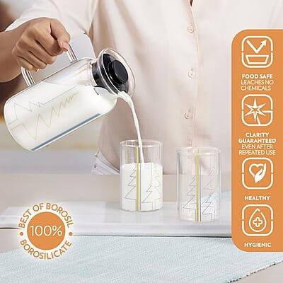 BOROSIL MICROWAVABLE KLIP - N - STORE ROUND-400ML BOROSIL MICROWAVABLE KLIP - N - STORE ROUND-400ML