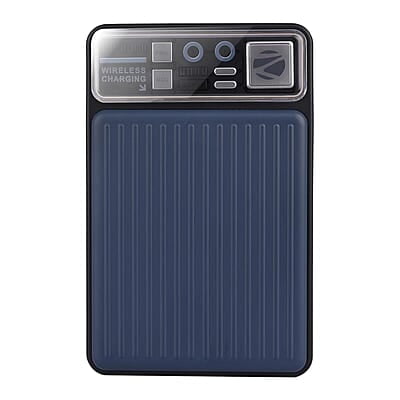 ZEBRONICS MW65 Wireless Power Bank, 10000 mAh, Rapid Charge, Built-in Wireless Charging Pad, Outputs - 22.5W Wired | 15W Wireless, Type C PD, LED Indicator