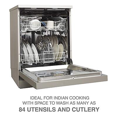 Godrej Eon Dishwasher 12 place setting Anti-Germ CrystaLight powered by UV Technology Godrej Eon Dishwasher 12 place setting Anti-Germ CrystaLight powered by UV Technology