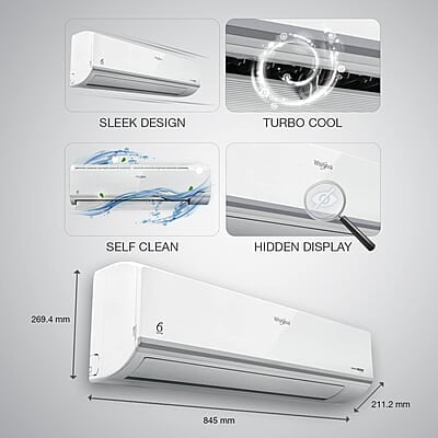 Whirlpool 1 Ton AC 1.0 T NEOCOOL PRO 3S COPR Whirlpool 1 Ton AC 1.0 T NEOCOOL PRO 3S COPR