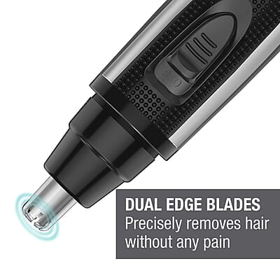 Havells Ne6322 Nose&Ear Hair Trimmer,Battery Operated&Easy To Carry (Black), Unisex
