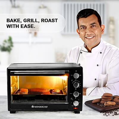Wonderchef Oven Toaster Grille-40 litres Multi-Stage Heat Selection Bake, Grill, Roast Wonderchef Oven Toaster Grille-40 litres Multi-Stage Heat Selection Bake, Grill, Roast
