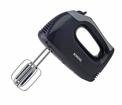 Borosil Smartmix 300-Watt Hand Mixer, Black Borosil Smartmix 300-Watt Hand Mixer, Black
