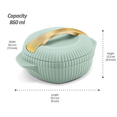 MILTON Oyster 1000 PU Insulated Casserole, 860 ml MILTON Oyster 1000 PU Insulated Casserole, 860 ml
