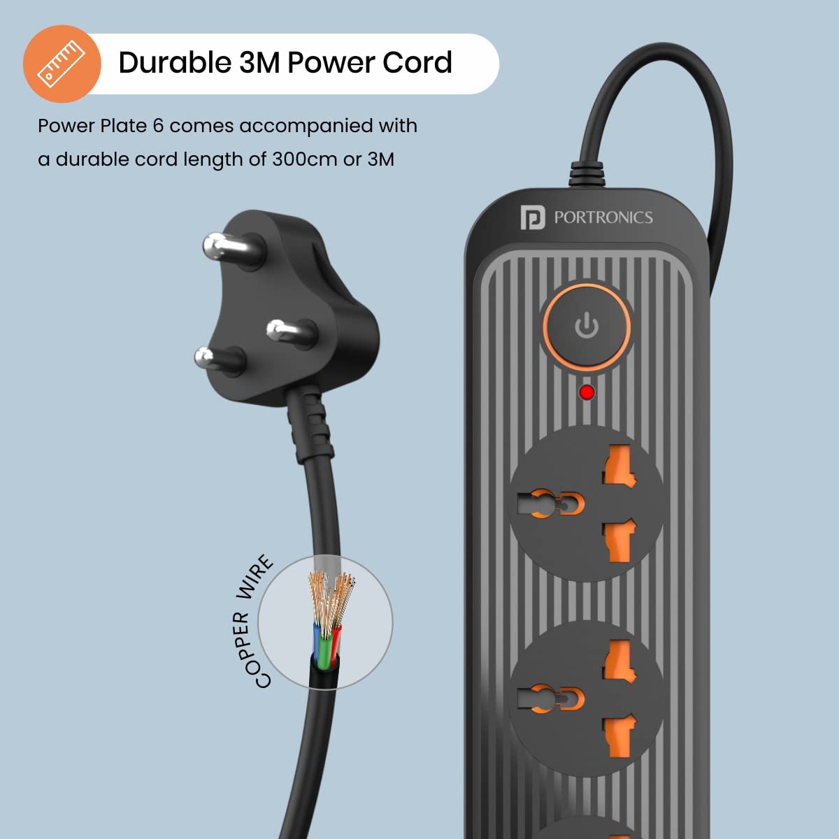 PORTRONICS 1565 Power Plate 5