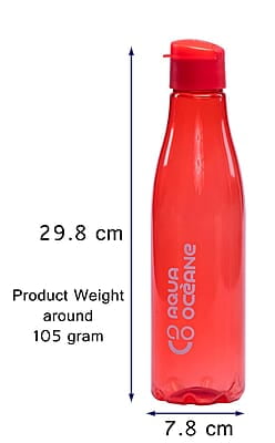 Varmora Aqua Ocean 1 litre water bottles Assorted (Pack of 3) Varmora Aqua Ocean 1 litre water bottles Assorted (Pack of 3)
