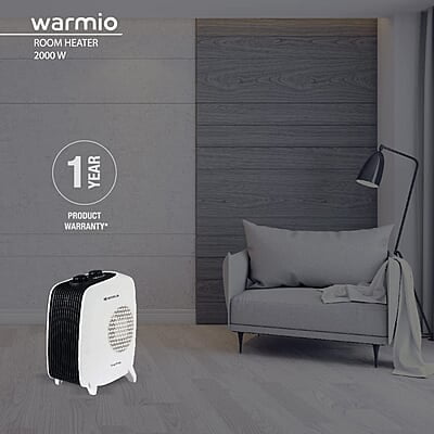 Havells Warmio Room Heater (2000 Watts, White) Havells Warmio Room Heater (2000 Watts, White)