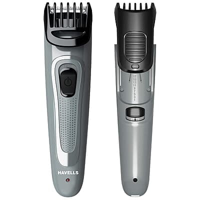 Havells Bt5100C Rechargeable Beard Trimmer with Hypoallergenic Blades; Zero Trim with 0.5 Mm Precision;Upto 17Mm Length Setting Havells Bt5100C Rechargeable Beard Trimmer with Hypoallergenic Blades; Zero Trim with 0.5 Mm Precision;Upto 17Mm Length Setting