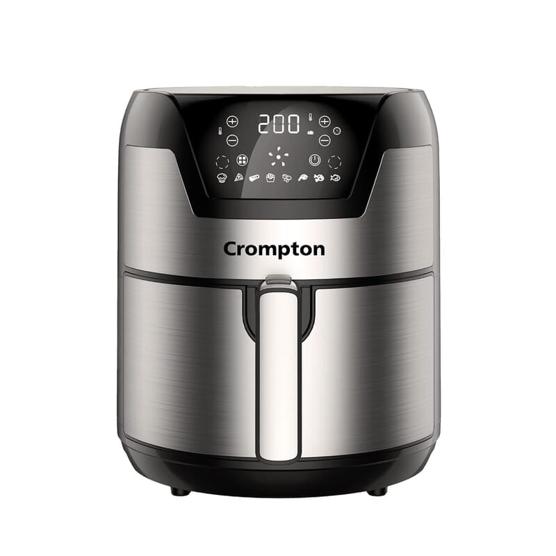 Crompton NourisPro DG 4.5 Ltr Digital Air Fryer with Quick Fry Technology 1500 Watts Double Inner Bowl for Easy Cleaning Crompton NourisPro DG 4.5 Ltr Digital Air Fryer with Quick Fry Technology 1500 Watts Double Inner Bowl for Easy Cleaning