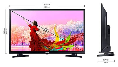 Samsung 80 cm (32 Inches) Wondertainment Series HD Ready LED Smart TV UA32T4340BKXXL Samsung 80 cm (32 Inches) Wondertainment Series HD Ready LED Smart TV UA32T4340BKXXL