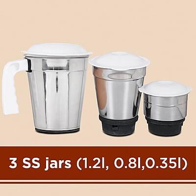 Faber Marvel 500W Blender Mixer Grinder,Low-Noise, Up to 18000 RPM Speed Faber Marvel 500W Blender Mixer Grinder,Low-Noise, Up to 18000 RPM Speed