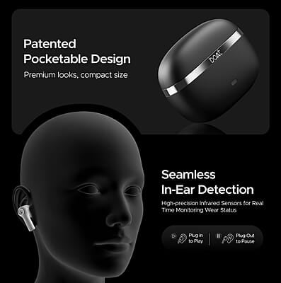 boAt Nirvana Ion TWS Earbuds with 120 HRS Playback(24hrs/Charge), Crystal Bionic Sound with Dual EQ Modes, Quad Mics ENx™ Technology, Low Latency(60ms), in Ear Detection boAt Nirvana Ion TWS Earbuds with 120 HRS Playback(24hrs/Charge), Crystal Bionic Sound with Dual EQ Modes, Quad Mics ENx™ Technology, Low Latency(60ms), in Ear Detection