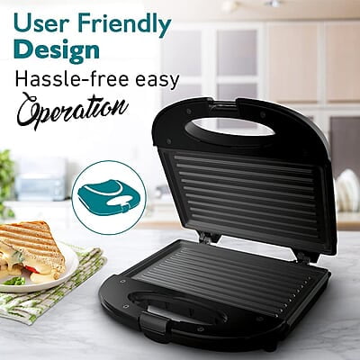 Crompton Instaserve Grill 800 Watts Sandwichmaker with Powerful Heating element