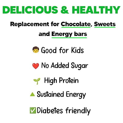 EAT BETTER CO Orange & Ginger Sugar-Free Laddoos | Energy-Bar Replacement | 95% Dry-Fruits | High Protein & Instant Energy - Super Saver Pack Of 20 - Healthy Sweet No Added Sugar, 0.29 Kg EAT BETTER CO Orange & Ginger Sugar-Free Laddoos | Energy-Bar Replacement | 95% Dry-Fruits | High Protein & Instant Energy - Super Saver Pack Of 20 - Healthy Sweet No Added Sugar, 0.29 Kg