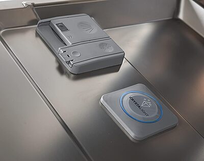 Godrej Eon Dishwasher 12 place setting Anti-Germ CrystaLight powered by UV Technology Godrej Eon Dishwasher 12 place setting Anti-Germ CrystaLight powered by UV Technology