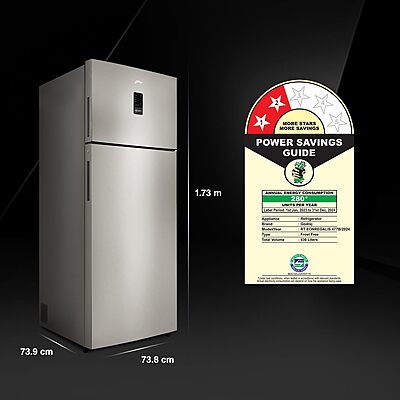 Godrej 436 L 2 Star With AI Tech, 95%+ Food Surface Disinfection With Nano Shield Technology