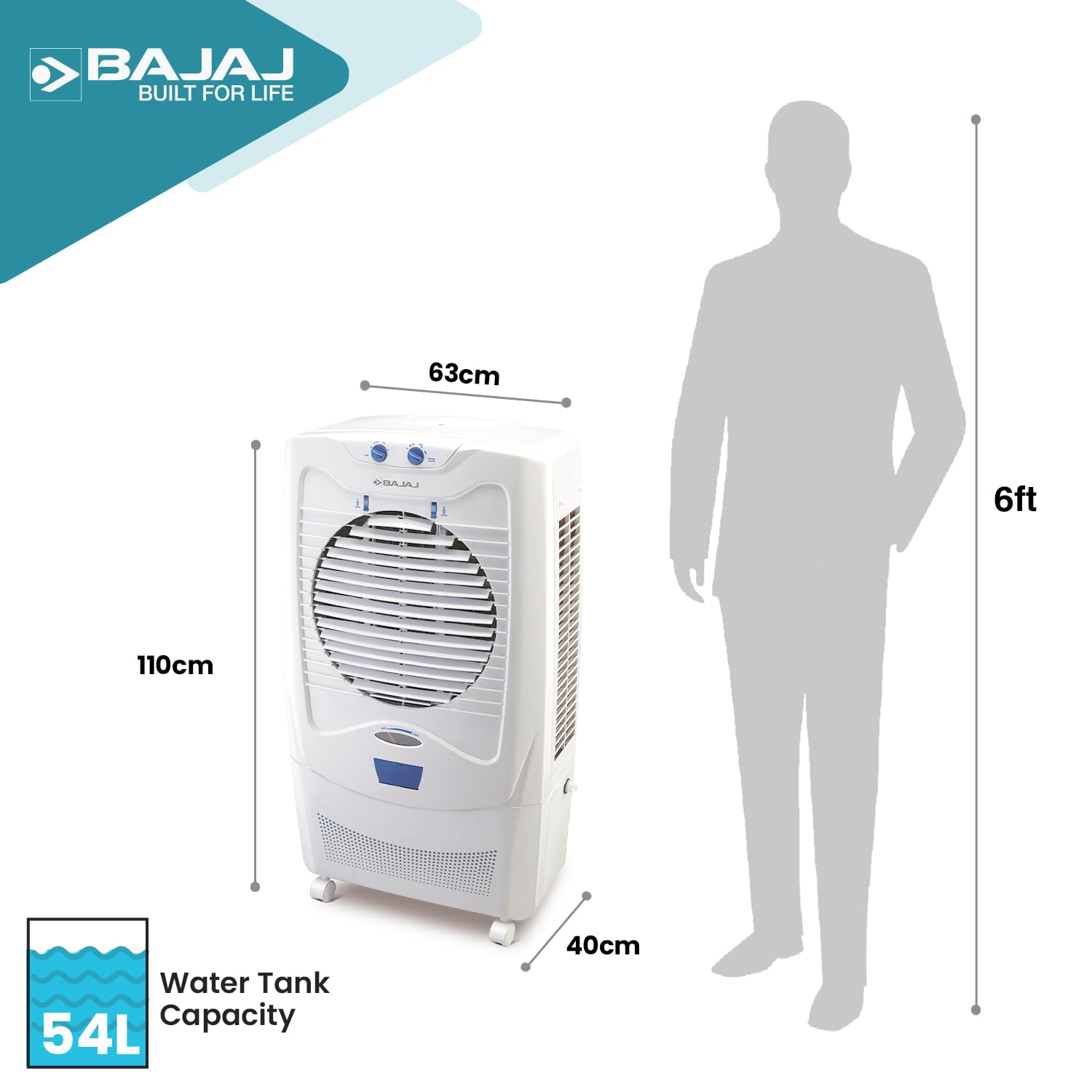 Bajaj IVORA LED Panel 12W NDL Square
