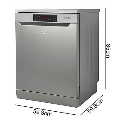 Godrej Eon Dishwasher 12 place setting Anti-Germ CrystaLight powered by UV Technology Godrej Eon Dishwasher 12 place setting Anti-Germ CrystaLight powered by UV Technology