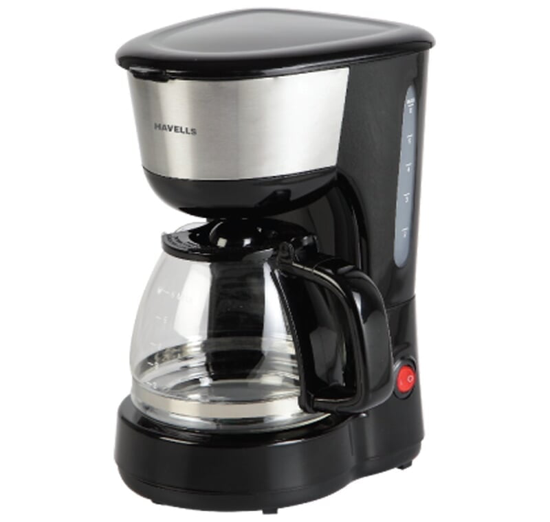 Havells Drip CAFE-N 6 -600 Watt 6 Cup filter coffee maker with Anti-drip valve Havells Drip CAFE-N 6 -600 Watt 6 Cup filter coffee maker with Anti-drip valve