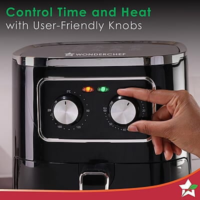 Wonderchef Platinum Air Fryer Manual Rapid Air Technology 5 Liters
